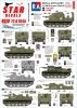 Star Decals 72-A1045 Royal Artillery # 1. 75th D-Day Special. The Big Guns - Sexton, Priest, Wolverine and Achilles 1/72
